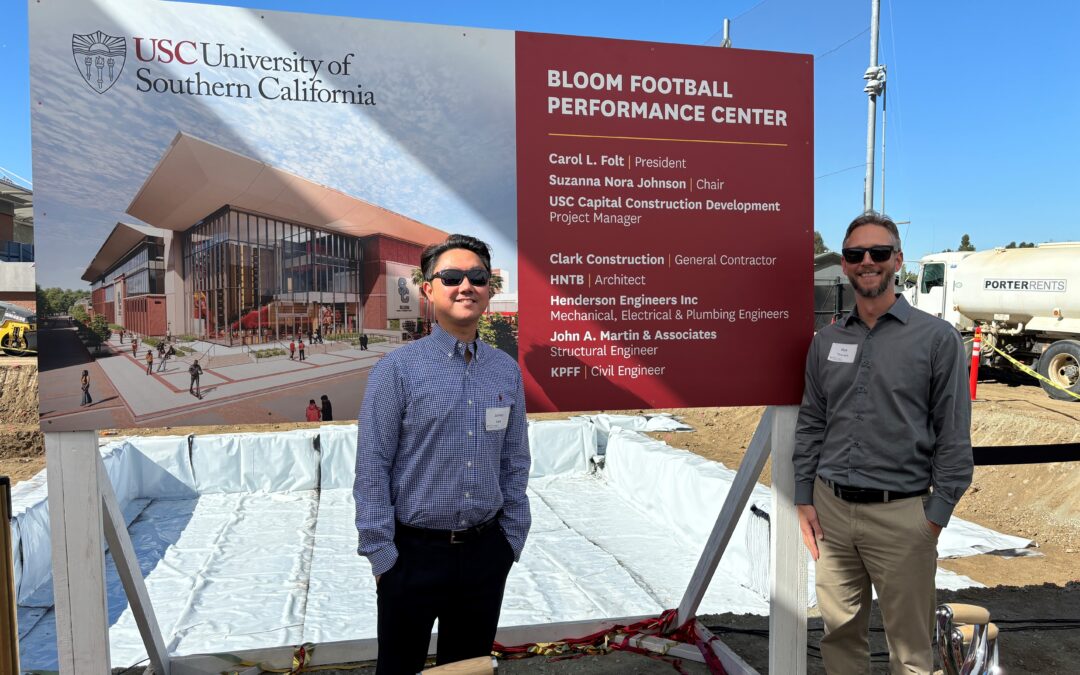 JAMA Celebrates Groundbreaking of USC Football Performance Center
