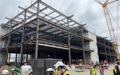 USC Football Performance Center Topping Out
