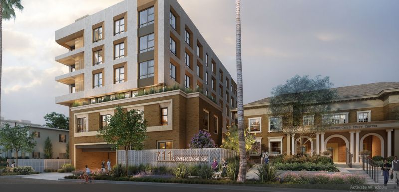 Construction on 711 S New Hampshire