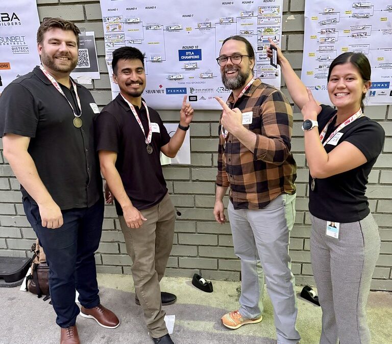 DBIA LA/OC 2nd Annual Cornhole Tournament Champions