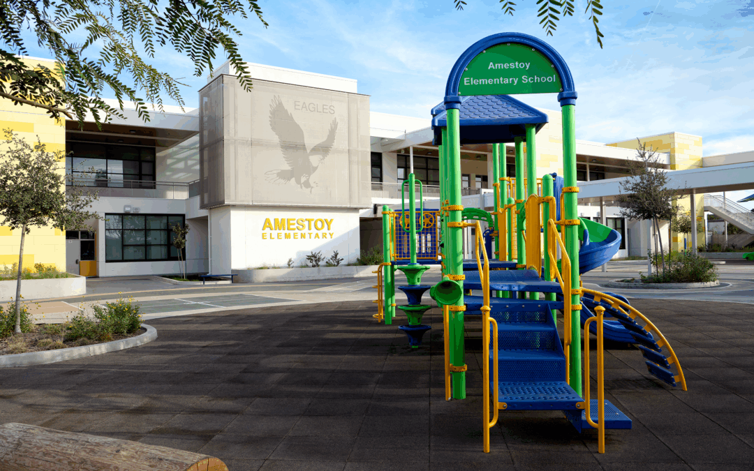 Amestoy Elementary School Portable Replacement Project is Complete!