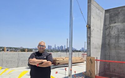 LACCD LA City College Cesar Chavez topping-out!